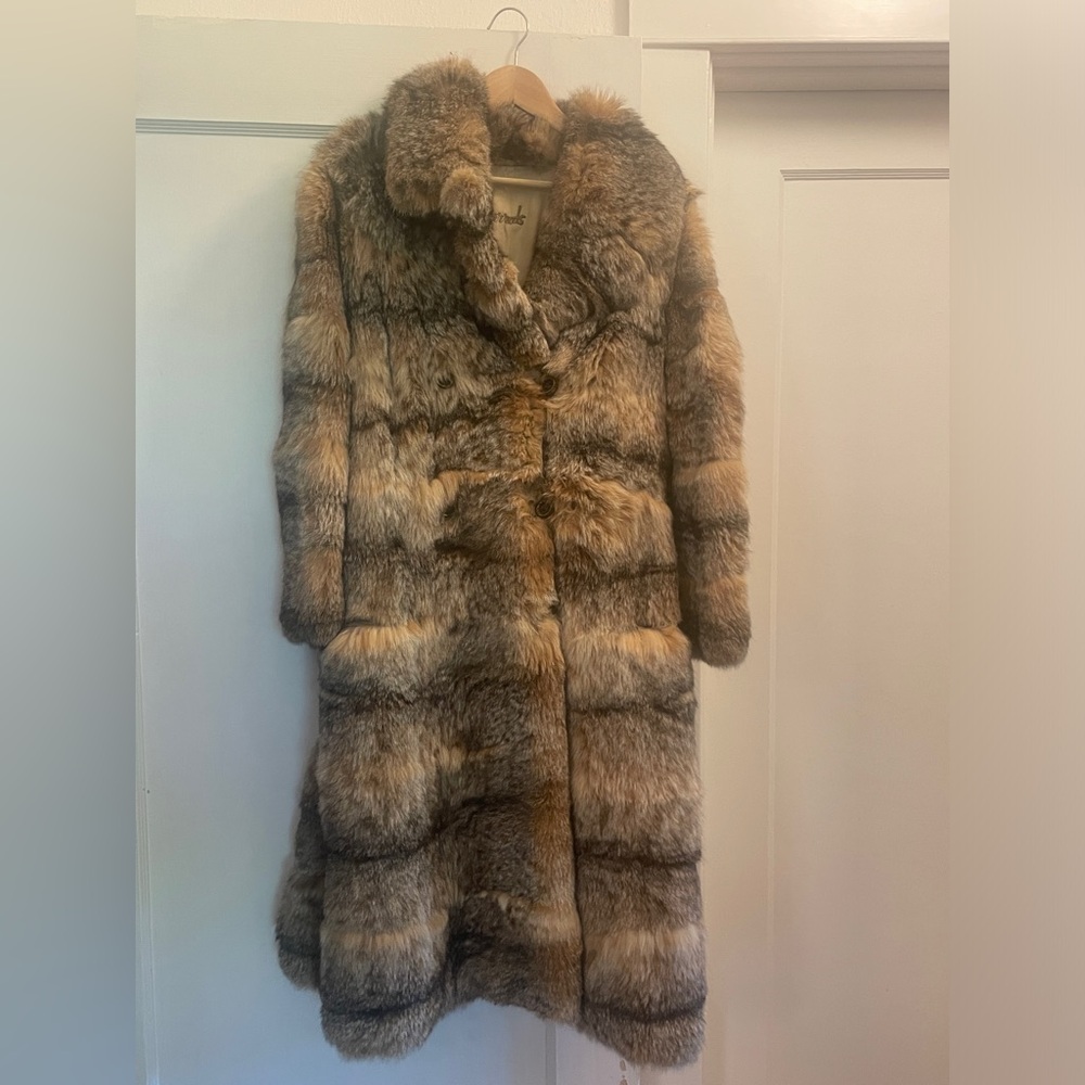Real Fur Jacket - great for festival Season